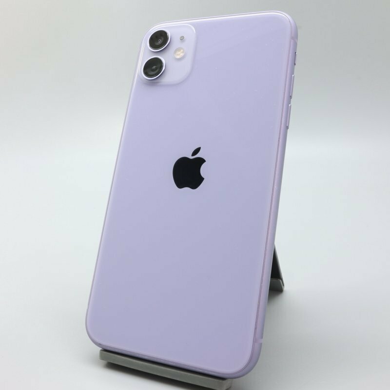 Apple iPhone11 128GB Purple A2221 MWM52J/A バッテリ86% ■SIMフリー★Joshin2737【1円開始・送料無料】