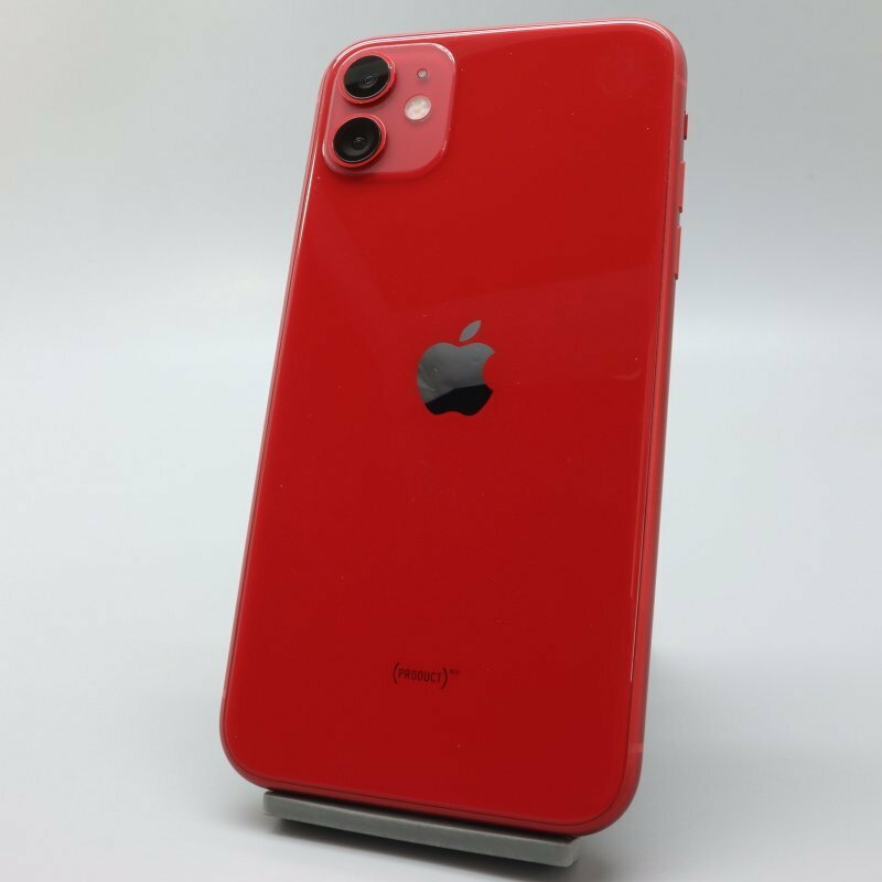 Apple iPhone11 128GB (PRODUCT)RED A2221 MWM32J/A バッテリ80% ■ソフトバンク★Joshin6869【1円開始・送料無料】