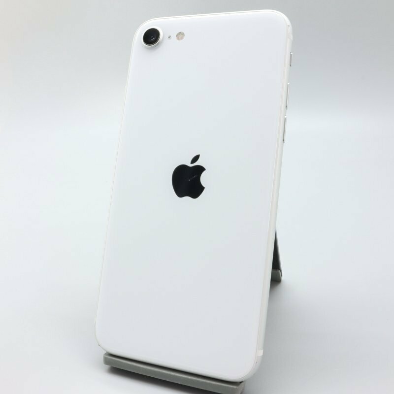 Apple iPhoneSE 128GB (第2世代) White A2296 MXD12J/A バッテリ86% ■au★Joshin5846【1円開始・送料無料】