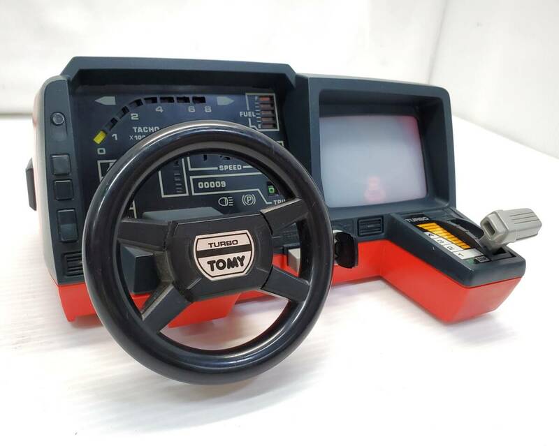 §　A17730　【動作確認済】TOMY ドライビングターボ S-DL 2950 DRIVING TURBO ドライブシミュレーター 運転 ゲーム 昭和レトロ