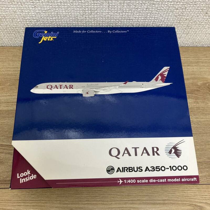 [6-27]Gemini jets QATAR AIRBUS A350-1000 1/400 カタール航空 飛行機【宅急便コンパクト】
