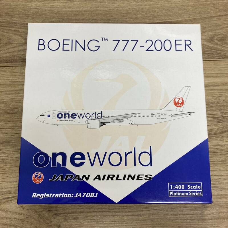 [6-36]1/400 PHOENIX JAL BOEING 777-200ER Oneworld JA708J【宅急便コンパクト】