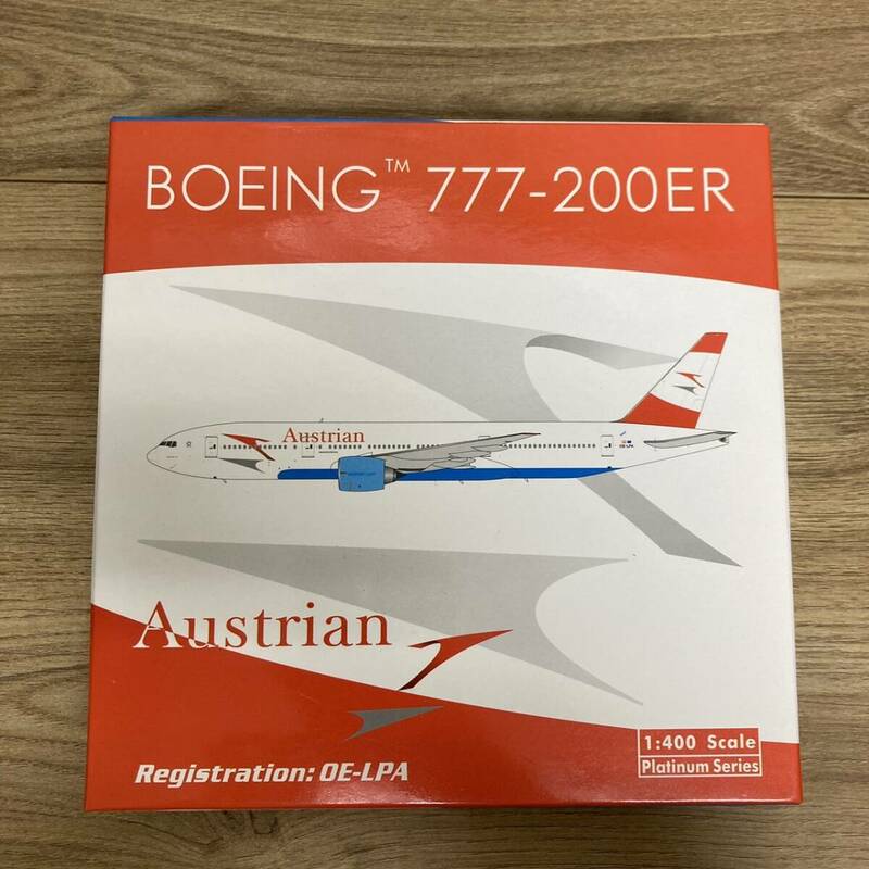 [6-37]1/400 PHOENIX Austrian BOEING 777-200ER オーストラリア航空 OE-LPA【宅急便コンパクト】
