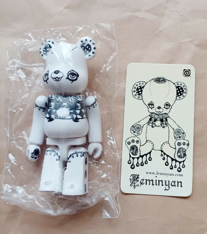 BE@RBRICK ベアブリック　シリーズ 18　シークレット　Feminyan フェミニャン　Secret　BE@R 100%