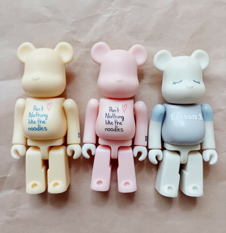 BE@RBRICK ベアブリック　noodles Lesson 1　ヌードルズ　BE@R 100%