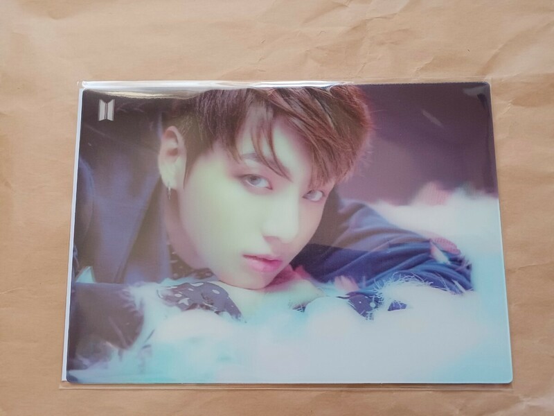 BTS WINGS 3D POSTCARD レンチキュラー ポストカード ジョングク　JUNGKOOK JK　ハガキ