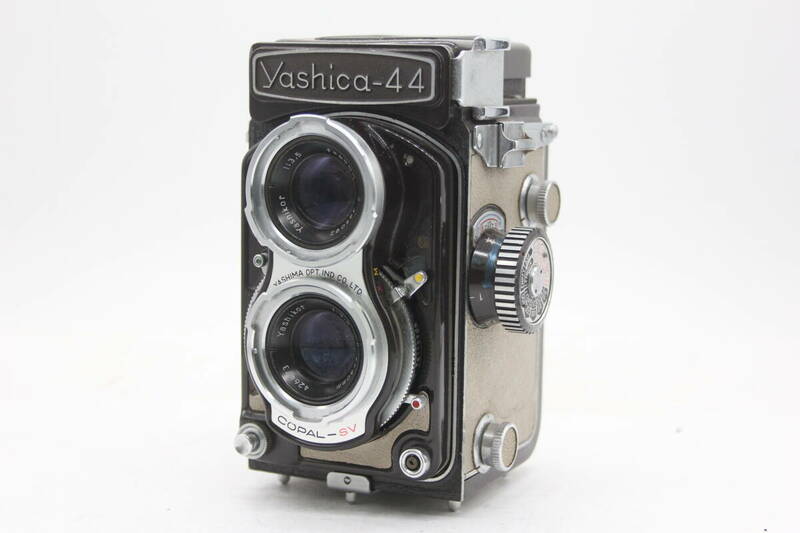 【訳あり品】 ヤシカ Yashica-44 Yashikor 60mm F3.5 二眼カメラ v1823