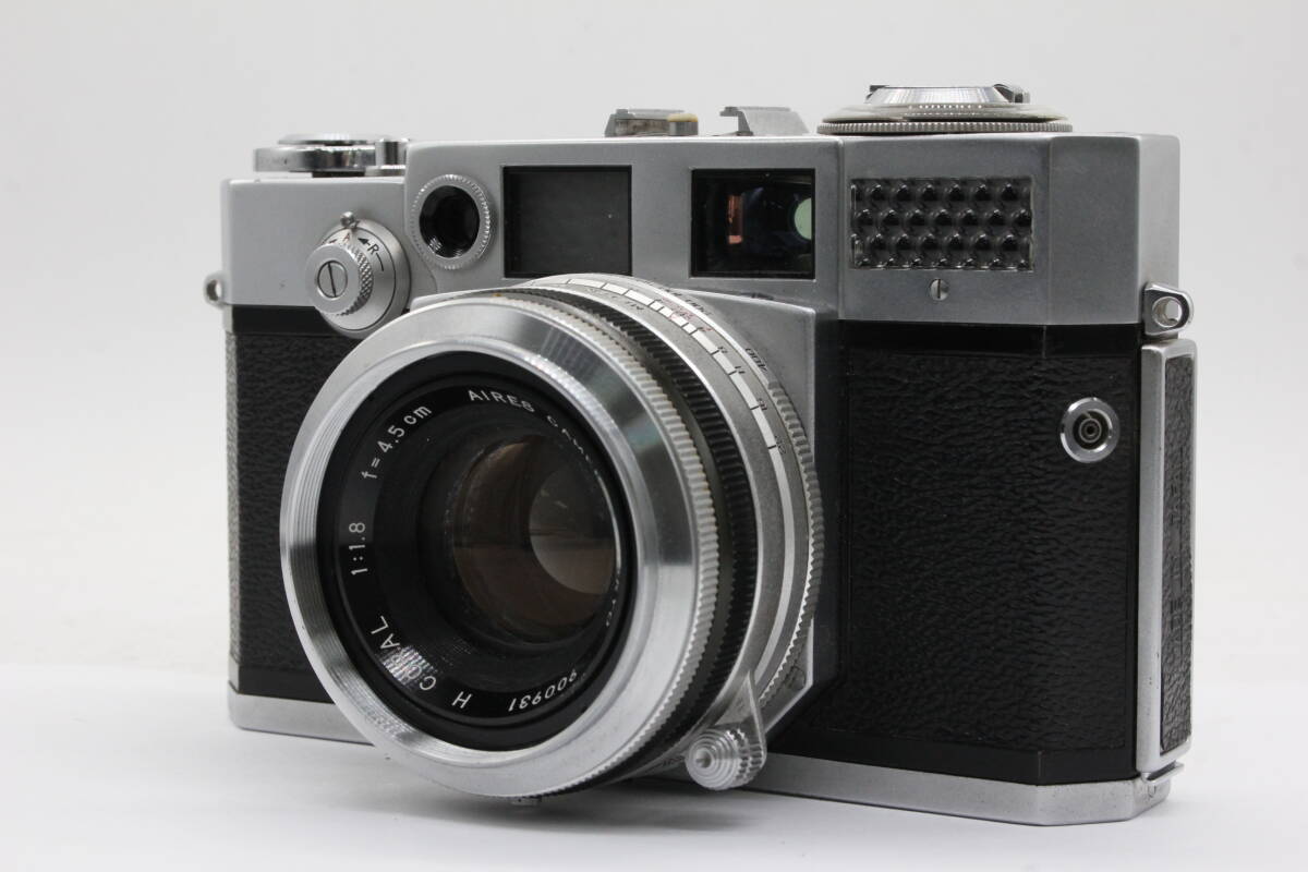【返品保証】 Aires 35-V H CORAL 4.5cm F1.8 カメラ v2176