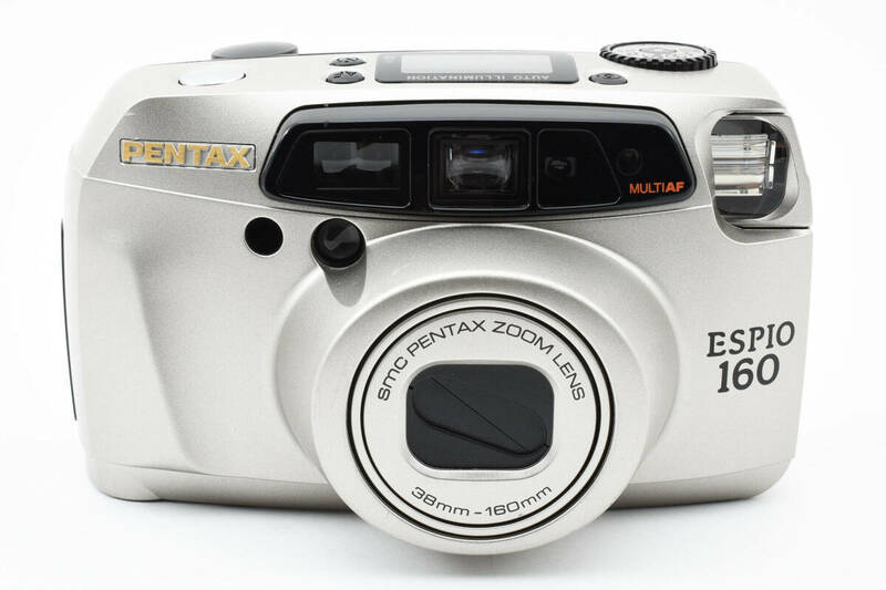 [良品] PENTAX ESPIO 160 ペンタックス エスピオ ズーム 35mm フィルム コンパクト カメラ オートフォーカス 動作確認済み