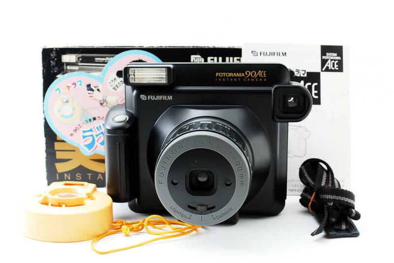 【良品/箱付き】Fujifilm Fuji 90 Ace Fotorama Instant Camera w/BOX 富士フイルム インスタント カメラ インスタント 動作確認済み