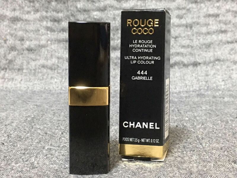 G4F160◆新品同様◆ シャネル CHANEL ルージュココ ROUGE COCO 444 ガブリエル リップクリーム 口紅 3.5g