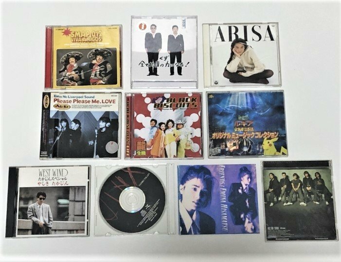 ●一円スタート●SMAP、くず、BLACK BISCUITS　他マキシシングル CD 類　全 10 点セットまとめ売り/am-Z-111-4487-.4/アイドル/観月ありさ