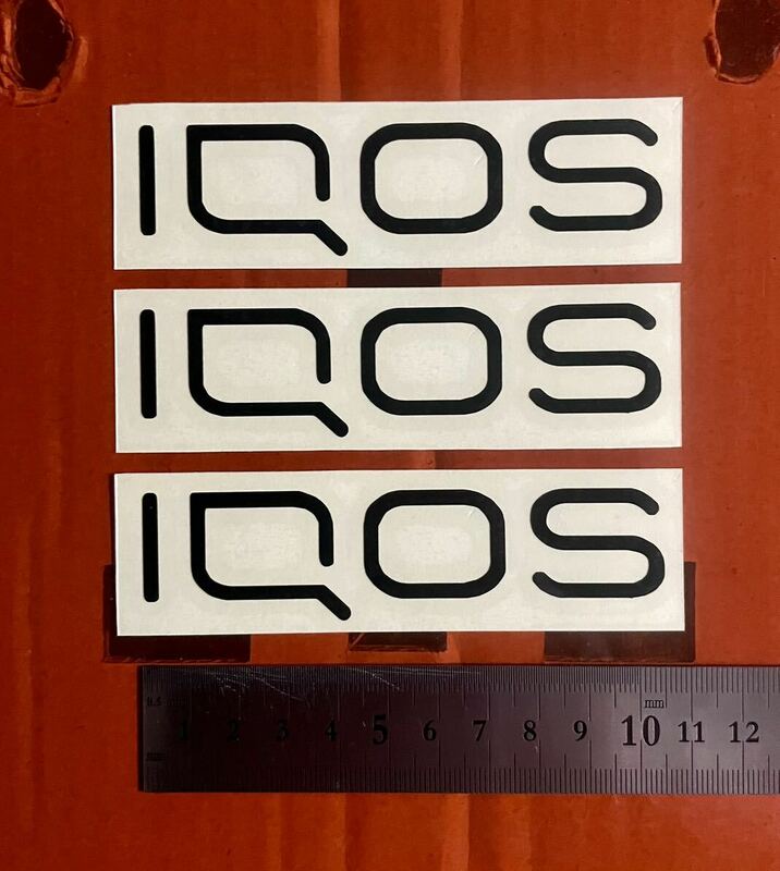 モータースポーツ 電子タバコ アイコス iQOS 切文字ステッカー 防水仕様