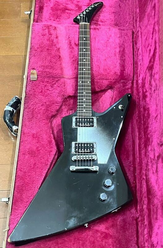 Gibson Explorer ギブソン エクスプローラー Seymour Duncan SH-6 セイモアダンカン ハードケース付 エレキギター 変形