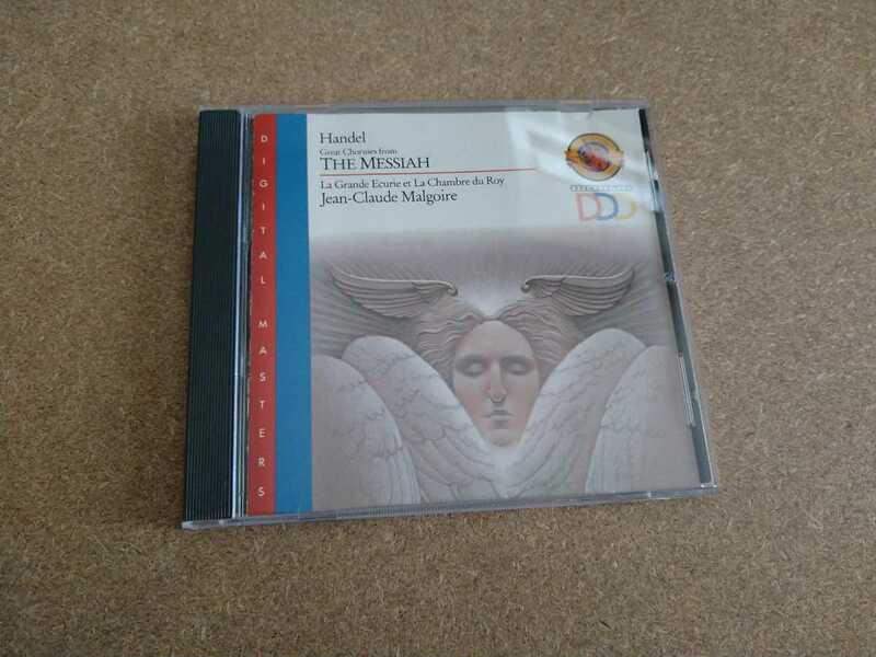 ♪♪1988年「Handel La Grande Ecurie Et La Chambre Du Roy, Jean-Claude Malgoire」 海外盤 CD♪♪