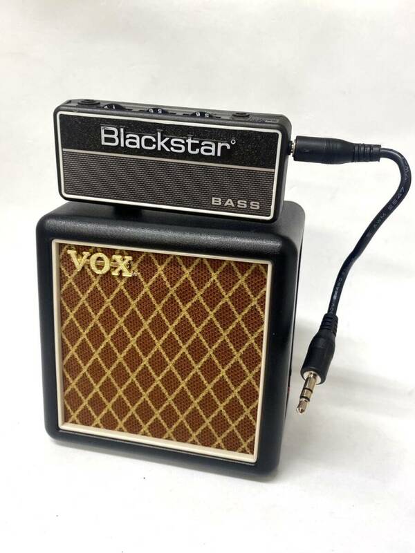 VOX AP2-CAB ヴォックス キャビネット型 ミニスピーカー Blackstar AP2-FLY-B ヘッドフォンアンプ ギターアンプ yt042909