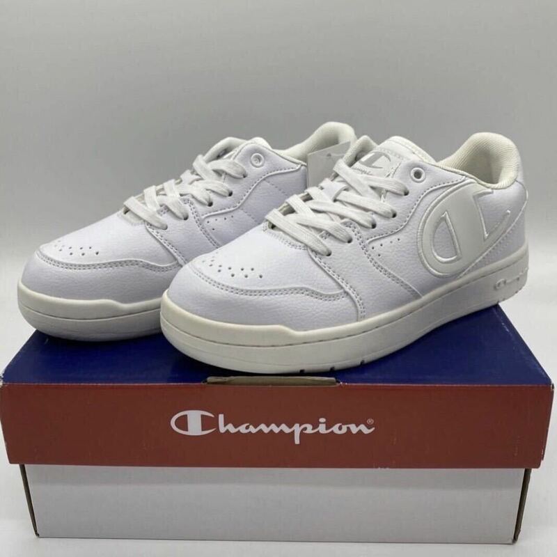 【23.5cm】新品 Champion ALL COURT OX WHITE チャンピオン オールコート ローカット ホワイト スニーカー (CP LA014) 2799