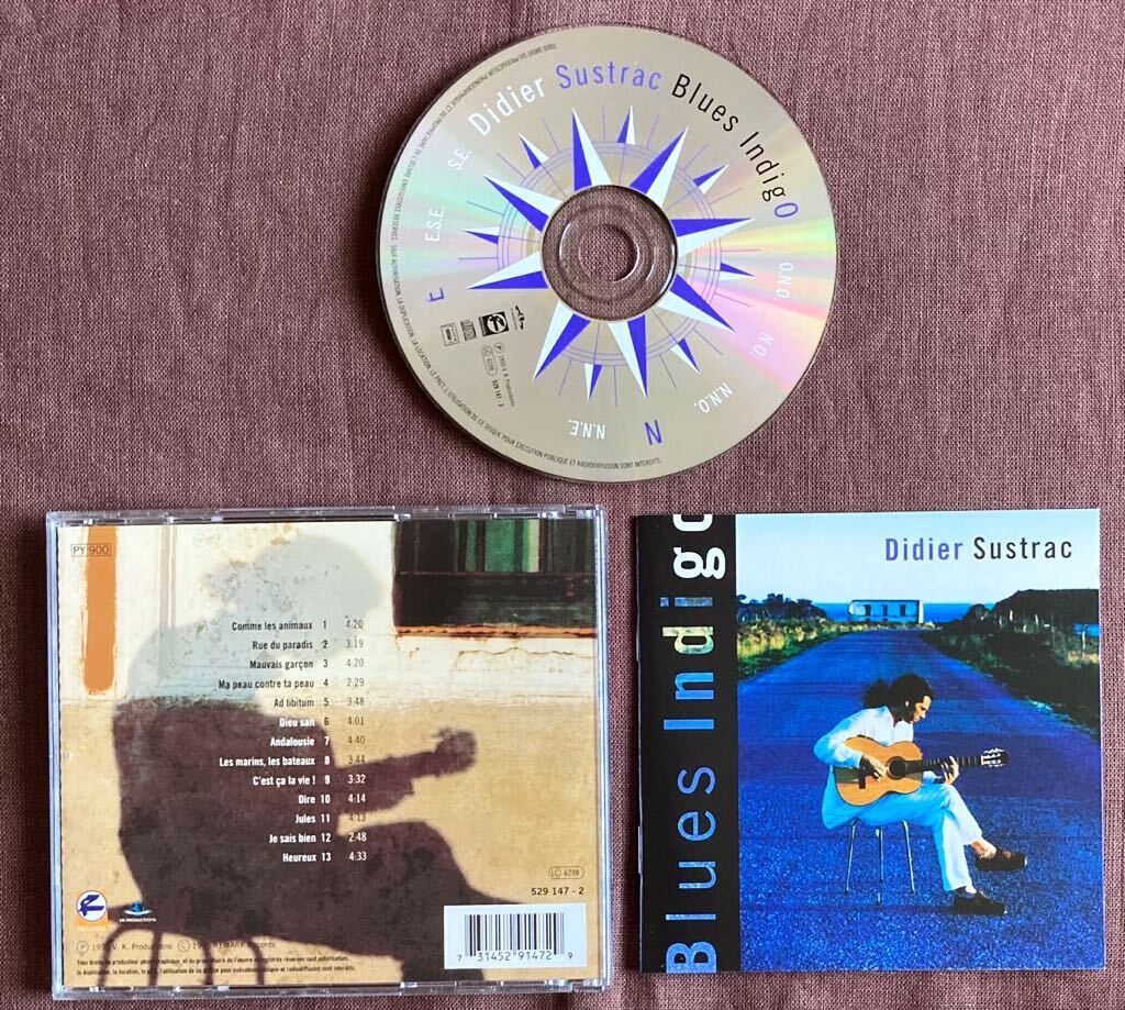 ディディエ・シュストラック/DIDIER SUSTRAC/フレンチ・ラテン/アコギ/ボサノヴァ/アーバン&メロウ/フレンチ・ポップ/エスプリ/1995年