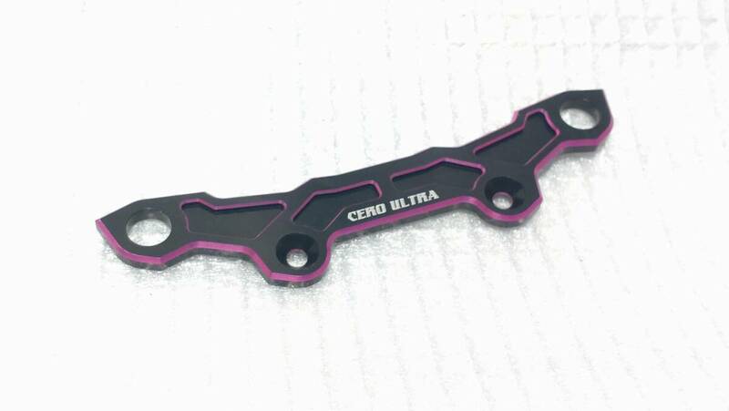 3racing CERO ULTRA V2 アルミバンパープレート 新品 