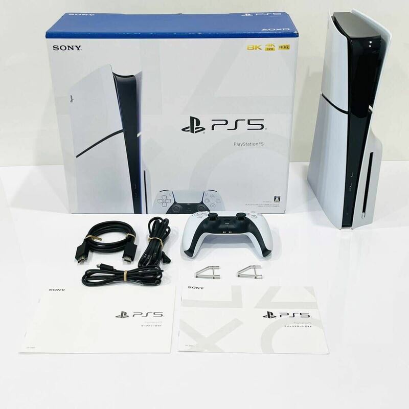 美品 SONY ソニー PlayStation 5 プレイステーション5 CFI-2000 A01 ディスクドライブ搭載モデル 1TB ホワイト PS5 箱付き 送料無料