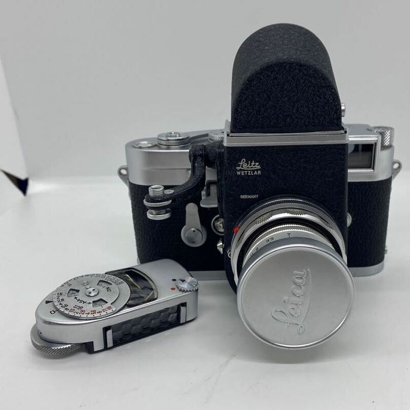 ライカ　M3 ダブルストローク　ボディ極美品　leitz wetzlar Elmar 90mm F4 