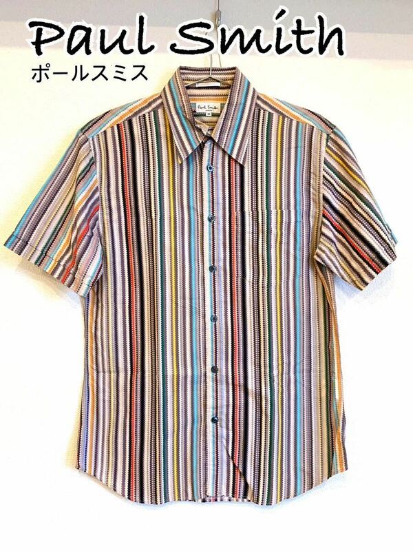 ポールスミス　半袖シャツ　日本製