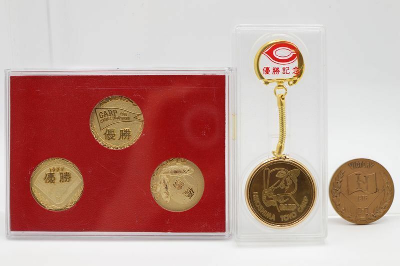 CARP　カープ　広島東洋カープ　1975年　セントラルリーグ　優勝記念　メダル　記念品　野球