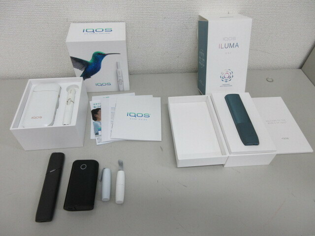 電子タバコ　IQOS　アイコス　おまとめ出品☆　ILUMA ONE　イルマ ワン アズールブルー　IQOS KIT ホワイトなど　#37153.4