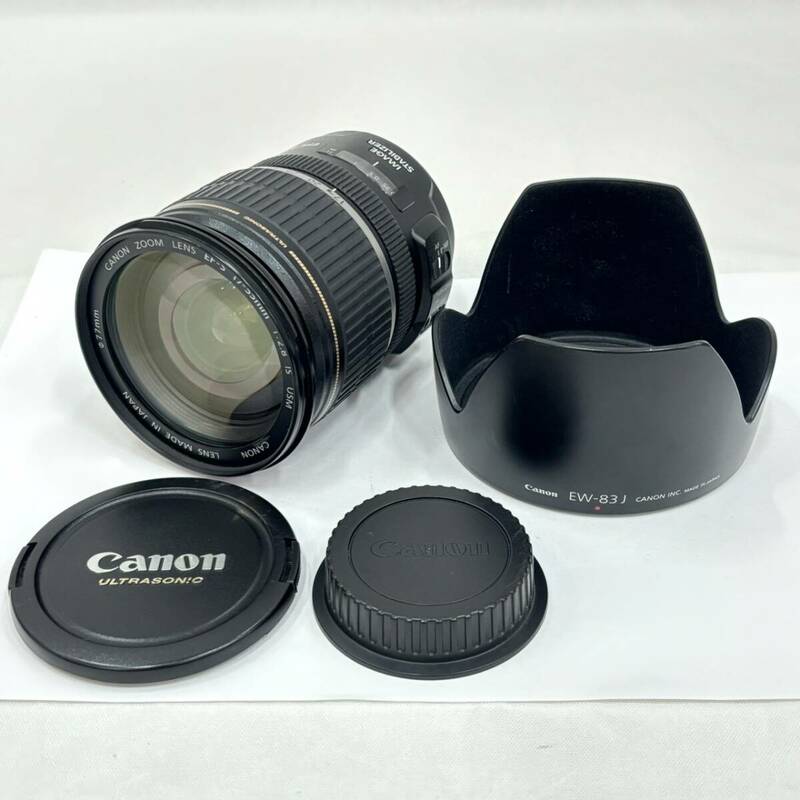 現状品 キヤノン カメラレンズ CANON ZOOM LENS EF-S 17-55mm 1:2.8 IS USM