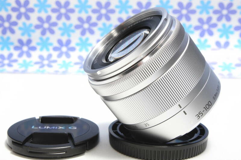 極美品★Panasonic パナソニック LUMIX G VARIO 35-100mm★超望遠★手振れ補正★送料無料★