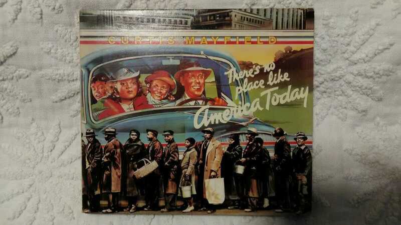 ★Curtis Mayfield★There's No Place Like America Today/日本盤/Funk/Chicago Sweet Soul/Rare Groove/FusionMellow/AOR/山下達郎/激レア