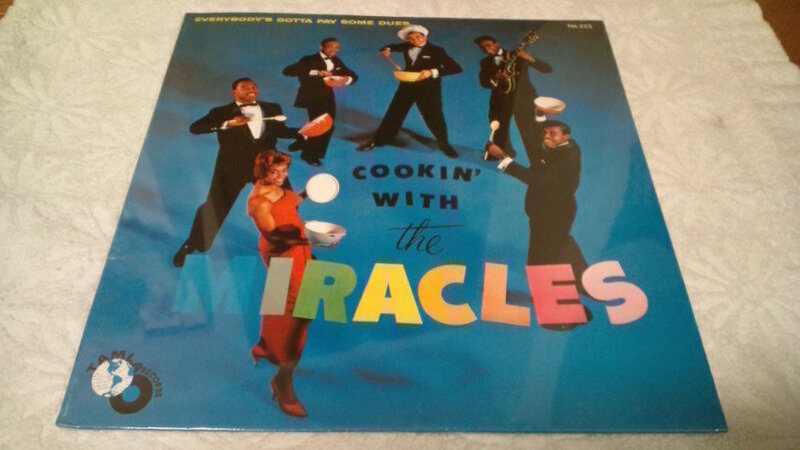★The Miracles★Cookin' with The Miracles/Motown/シールド未開封/'61年2ndアルバム/TM-223/Smokey Robinson/激激激レア/Doo Wop Soul