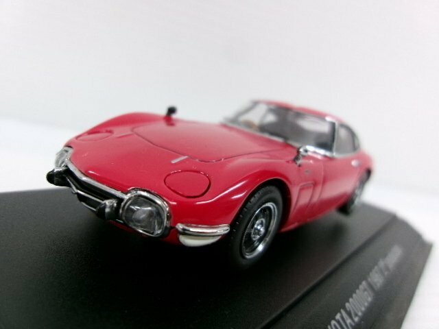 エブロ 1/43 トヨタ 2000 GT 1967 レッド 2nd Ver. 外箱なし (1241-446)