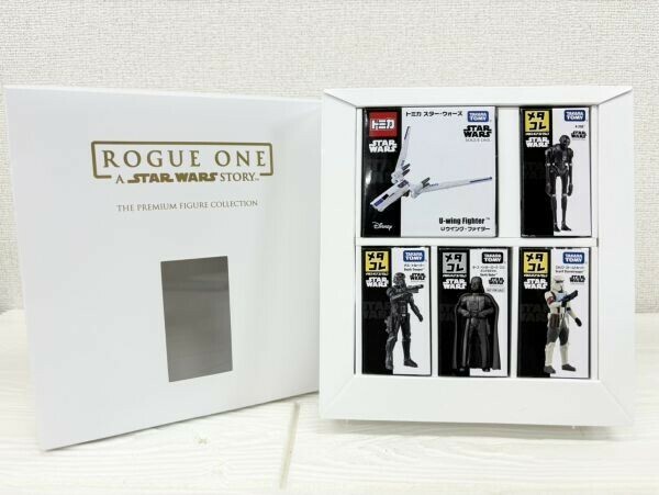 E537-T9-2094 TAKARA TOMY トミー ROGUE ONE A STAR WARS STORY スターウォーズ メタコレ トミカ ダースベイダー 他 箱付き ③