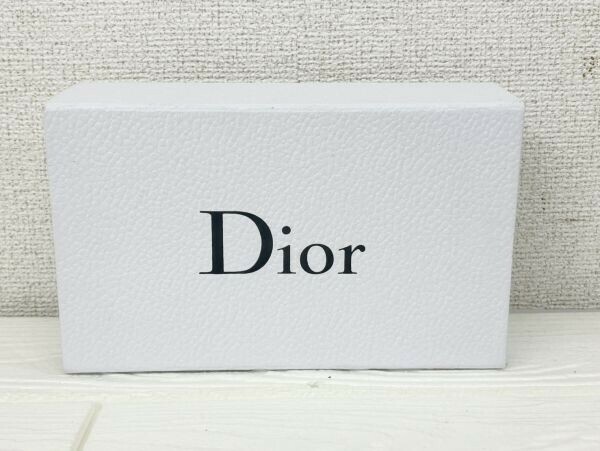 E501-000000 Dior ディオール 空箱 横約21cm 縦約7cm ホワイト 白 プレゼントボックス ③