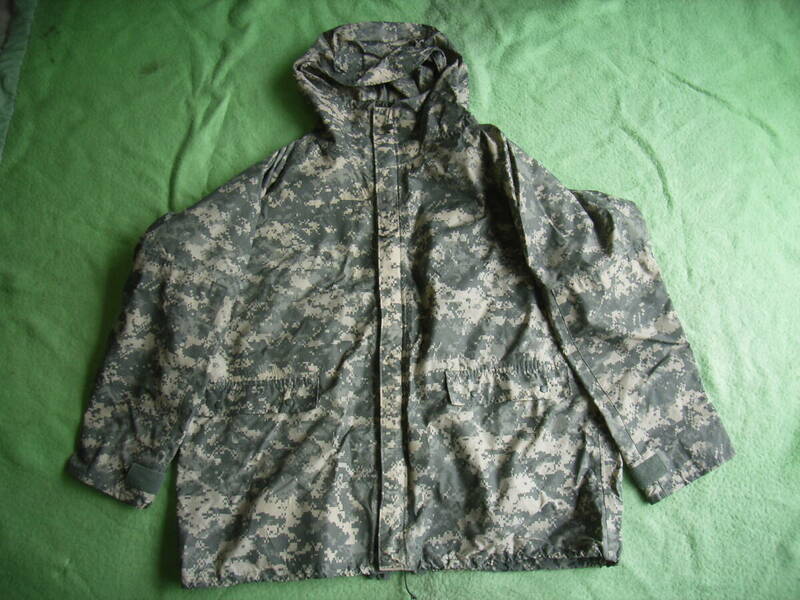 PARKA INPROVED RAINSUIT 米軍 カッパ パーカー デジタル迷彩 LARGE
