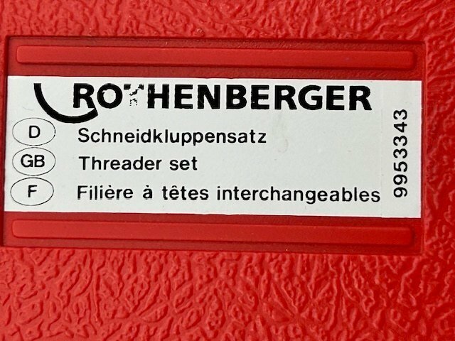 ROTHENBERGER　ローテンベルガー　ねじ切り機