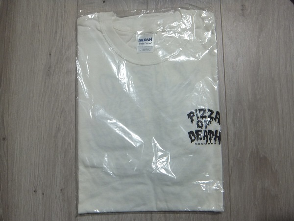 新品 KEN YOKOYAMA ずらんTシャツ L 白☆横山健 2008年武道館限定 ピザオブデス PIZZA OF DEATH