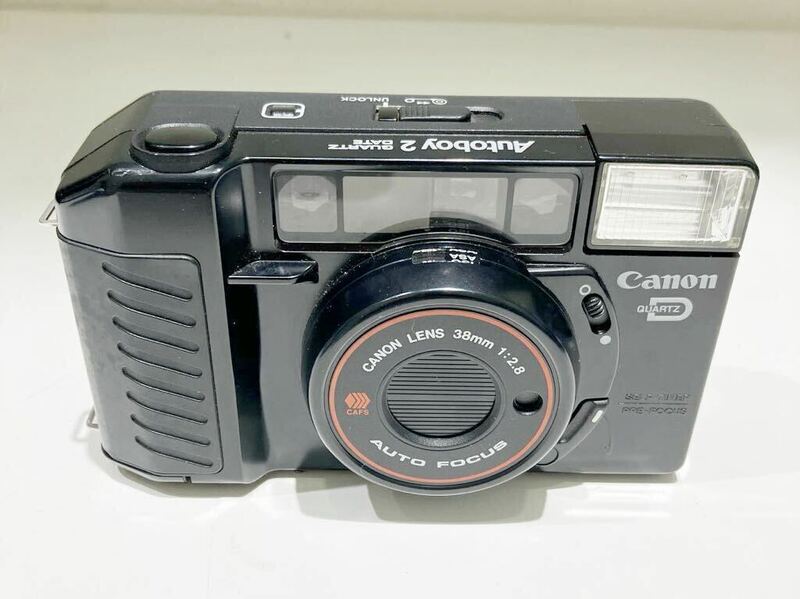 ジャンク不可動　Canon Autoboy2 コンパクトカメラ フィルムカメラ 