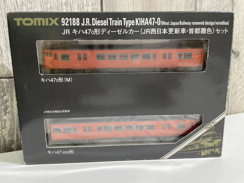 動作未確認 ⑤ TOMIX 92188 JR キハ47系 ディーゼルカー JR西日本更新車 首都圏色 セット トミックス Nゲージ 鉄道模型 