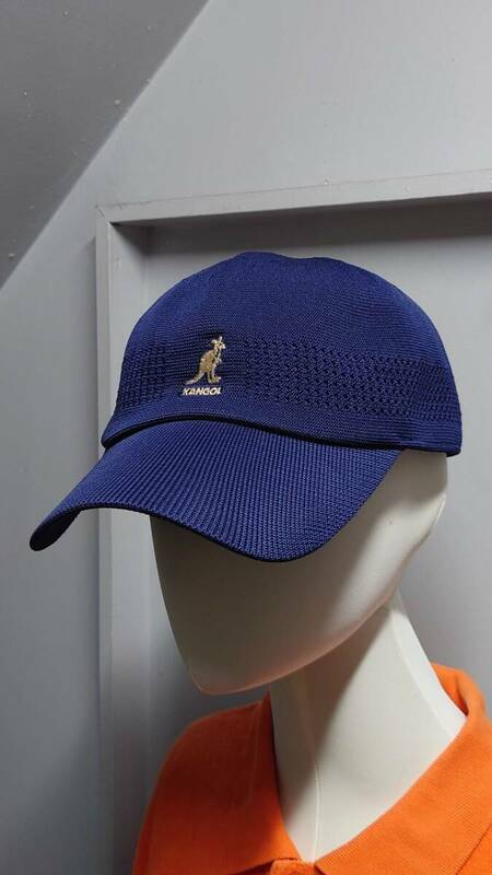 KANGOL Tropic Ventair Spacecap ネイビー M キャップ 帽子