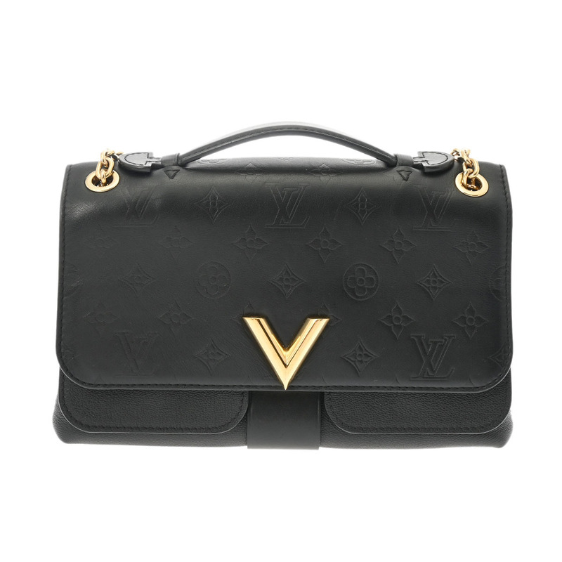 LOUIS VUITTON ルイヴィトン ヴェリー チェーンバッグ ノワール M42899 レディース レザー ショルダーバッグ ABランク 中古 銀蔵