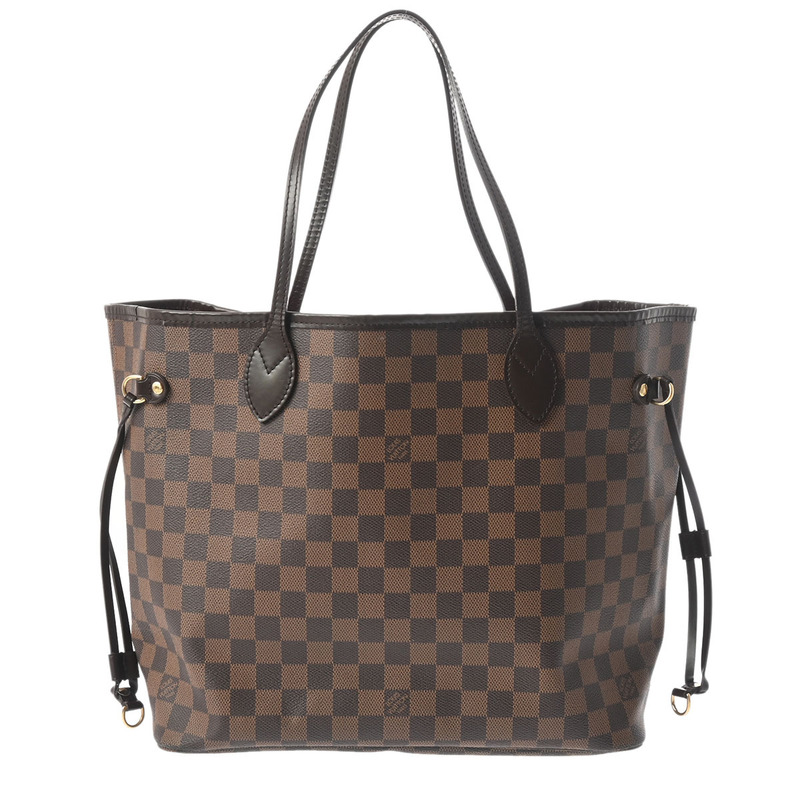 LOUIS VUITTON ルイヴィトン ダミエ ネヴァーフル MM 旧型 ブラウン N51105 レディース ダミエキャンバス トートバッグ ABランク 中古 銀蔵