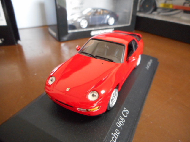 ★★1/43 ミニチャンプス ポルシェ 968 CS レッド 1993 Minichamps Porsche 968 Club Sport Red 3.0★★