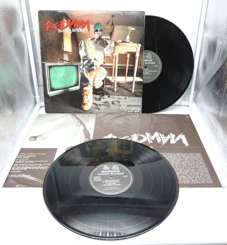 REDMAN/レッドマン/muddy waters/HIPHOP/US盤/2LP/レコード/12インチ/中古品/現状品/ジャンク/25