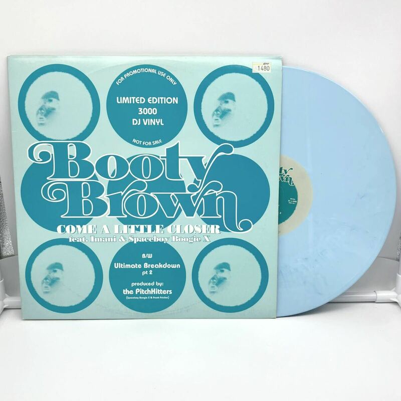 Booty Brown/COME A LITTLE CLOSER/PRPS 1011/Ultimate Breakdown pt2/LP/レコード/カラーレコード/中古品/現状品/ジャンク/13