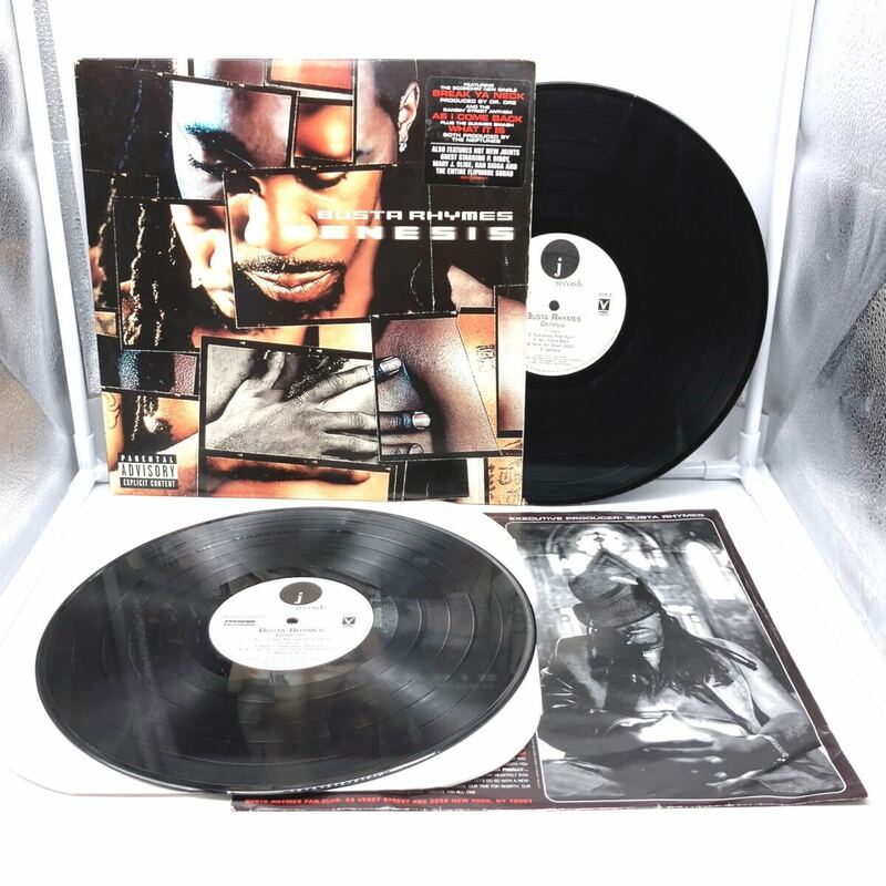 BUSTA RHYMES/バスタ・ライムス/Genesis/80813-20009-1/US盤/2LP/レコード/12インチ/中古品/現状品/ジャンク/27