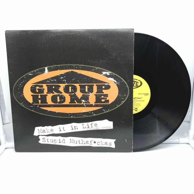 GROUP HOME/Make It In Life/Stupid Muthaf ckas/36001-1/HIPHOP/LP/レコード/12インチ/中古品/現状品/ジャンク/35