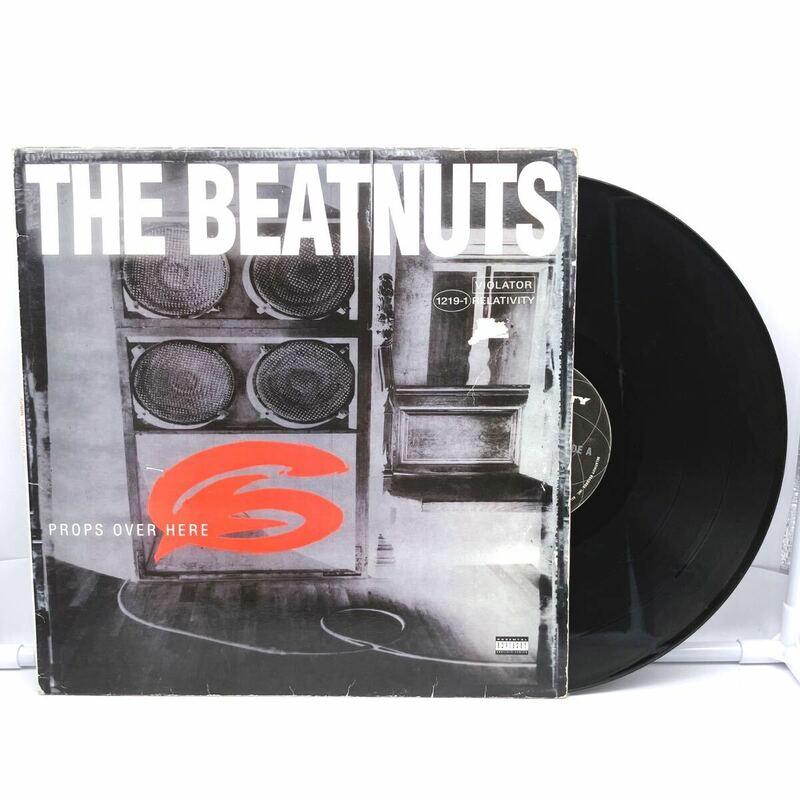 THE BEATNUTS/PROPS OVER HERE/YEAH YOU GET PROPS/88561-1219-1/LP/レコード/12インチ/中古品/現状品/ジャンク/42