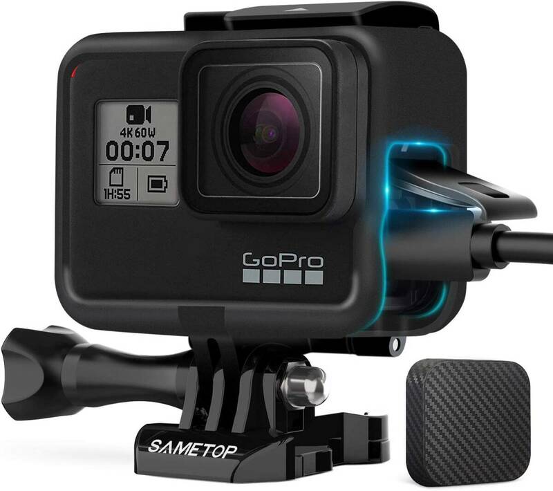 【Sametop】フレームマウント 保護ケース ゴープロ用アクセサリー GoPro Hero7 Hero6 Hero5 Hero(